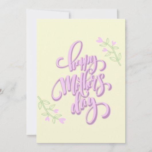 Fröhlicher Muttertag Dankeskarte (Vorderseite)