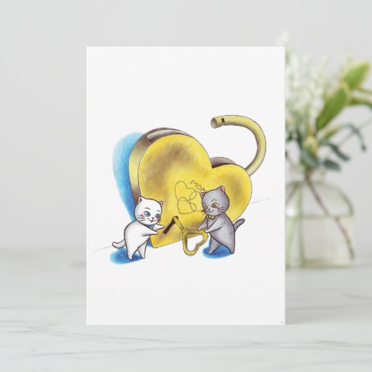 Fröhlicher Muttertag Einladung (Stehend Vorderseite)