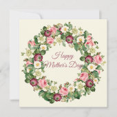 Fröhlicher Muttertag Feiertagskarte (Vorderseite)