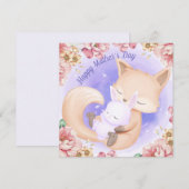 Fröhlicher Muttertag Feiertagskarte (Vorne/Hinten)