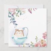 Fröhlicher Muttertag Feiertagskarte (Rückseite)