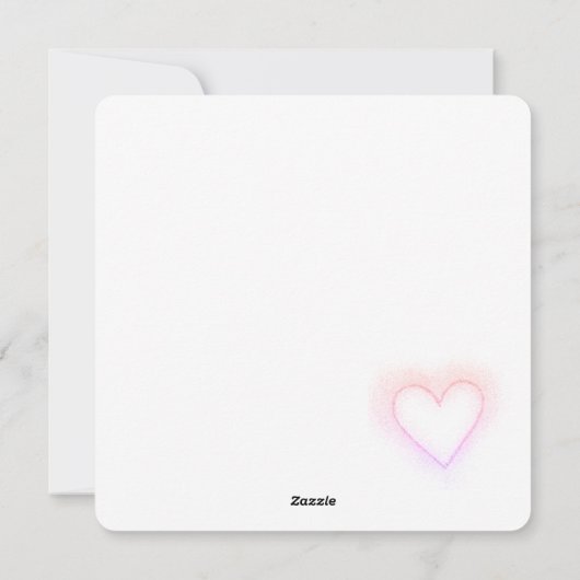 Fröhlicher Muttertag Feiertagskarte (Rückseite)