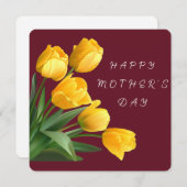 Fröhlicher Muttertag Feiertagskarte (Vorne/Hinten)