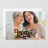 Fröhlicher Muttertag Feiertagskarte (Vorne/Hinten)