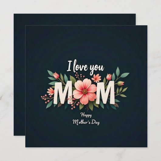 Fröhlicher Muttertag Feiertagskarte