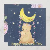 Fröhlicher Muttertag Feiertagskarte (Vorne/Hinten)