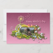 Fröhlicher Muttertag Feiertagskarte (Vorderseite)