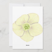 Fröhlicher Muttertag Feiertagskarte (Rückseite)