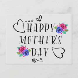 Fröhlicher Muttertag Feiertagspostkarte