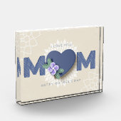 Fröhlicher Muttertag Fotoblock (Links)