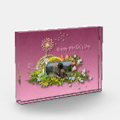 Fröhlicher Muttertag Fotoblock (Links)