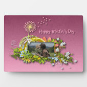 Fröhlicher Muttertag Fotoplatte (Vorderseite)