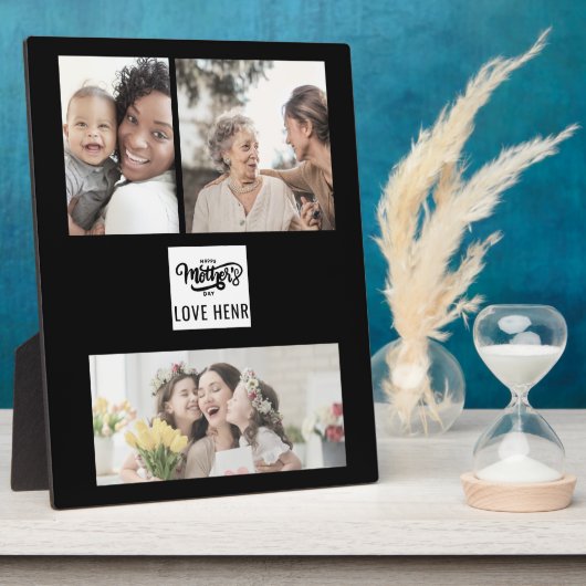 Fröhlicher Muttertag Fotoplatte (Seite)