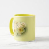 Fröhlicher Muttertag - Gelbe Rosen Tasse (Vorderseite Links)