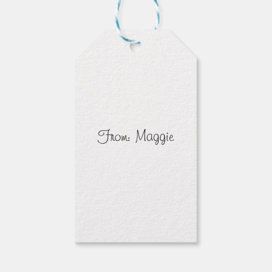 Fröhlicher Muttertag Geschenkanhänger (Rückseite)