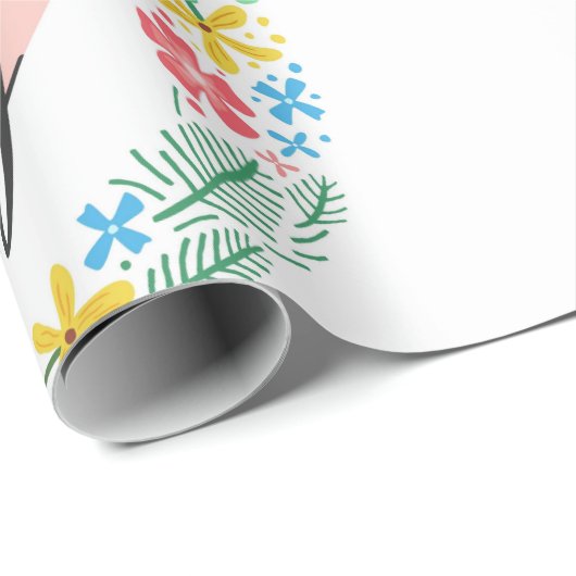 Fröhlicher Muttertag Geschenkpapier (Rolleneckpunkt)