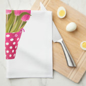 Fröhlicher Muttertag Geschirrtuch (Viertel Falte)