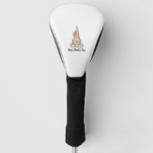 Fröhlicher Muttertag Golf Headcover (Vorderseite)