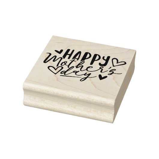 Fröhlicher Muttertag Gummistempel (Stempel)