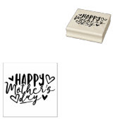 Fröhlicher Muttertag Gummistempel (Stempel)