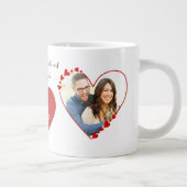 Fröhlicher Muttertag Jumbo-Tasse (Rechts)