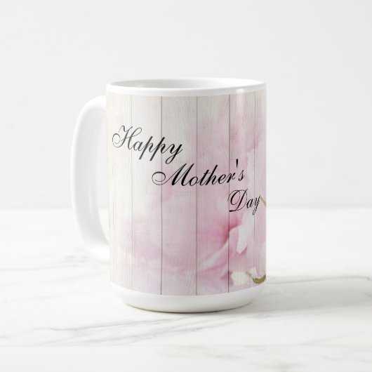 Fröhlicher Muttertag Kaffeetasse (Vorderseite Links)