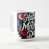 Fröhlicher Muttertag Kaffeetasse (Vorderseite Links)
