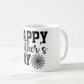 Fröhlicher Muttertag Kaffeetasse (VorderseiteRechts)