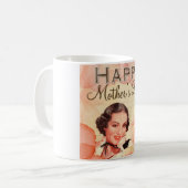 Fröhlicher Muttertag Kaffeetasse (Vorderseite Links)