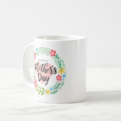 Fröhlicher Muttertag Kaffeetasse (Vorderseite Links)