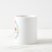Fröhlicher Muttertag Kaffeetasse (Mittel)