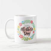 Fröhlicher Muttertag Kaffeetasse (Links)