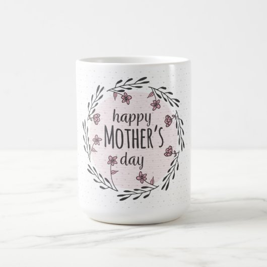 Fröhlicher Muttertag Kaffeetasse (Mittel)