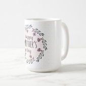 Fröhlicher Muttertag Kaffeetasse (VorderseiteRechts)