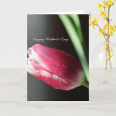 Fröhlicher Muttertag Karte (Gelbe Blume)