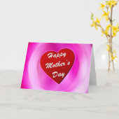 Fröhlicher Muttertag Karte (Gelbe Blume)