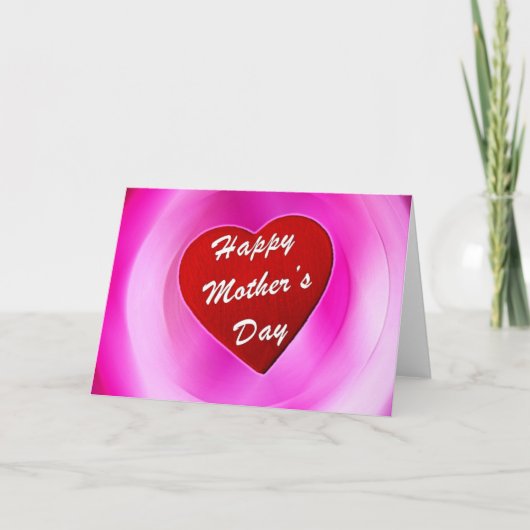 Fröhlicher Muttertag Karte (Vorderseite)