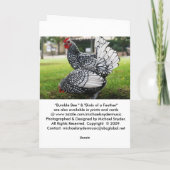 Fröhlicher Muttertag Karte (Rückseite)