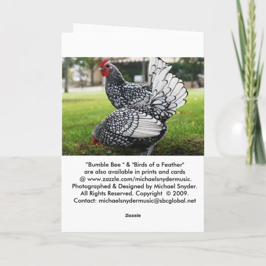 Fröhlicher Muttertag Karte (Rückseite)