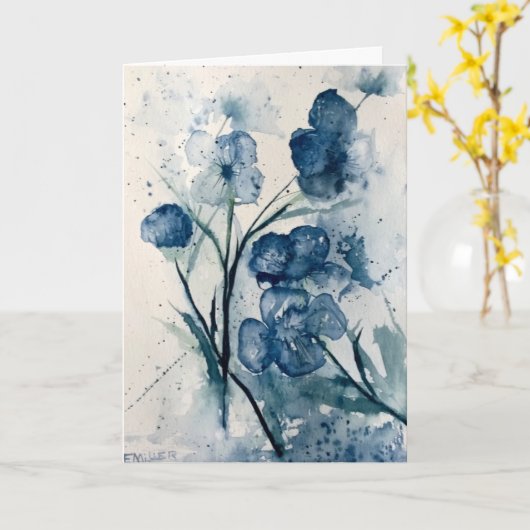 Fröhlicher Muttertag Karte (Gelbe Blume)