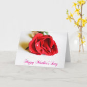 Fröhlicher Muttertag Karte (Gelbe Blume)