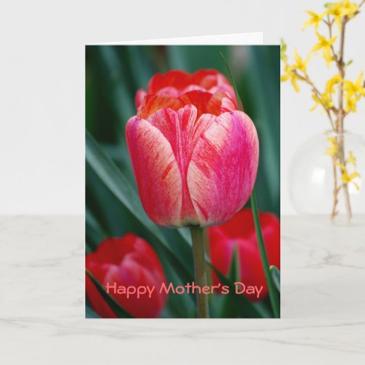 Fröhlicher Muttertag Karte (Gelbe Blume)