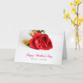 Fröhlicher Muttertag Karte (Gelbe Blume)