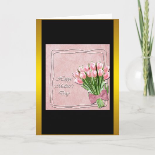 Fröhlicher Muttertag Karte (Vorderseite)