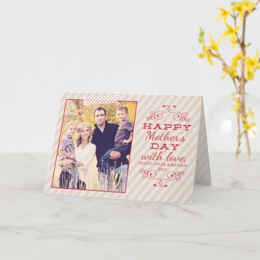 Fröhlicher Muttertag Karte (Gelbe Blume)