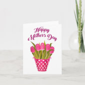 Fröhlicher Muttertag Karte (Vorderseite)