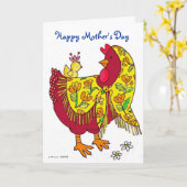 Fröhlicher Muttertag Karte (Gelbe Blume)