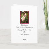 Fröhlicher Muttertag Karte (Rückseite)