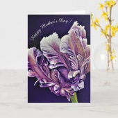 Fröhlicher Muttertag Karte (Gelbe Blume)