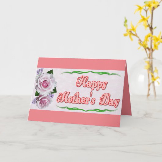 Fröhlicher Muttertag Karte (Gelbe Blume)